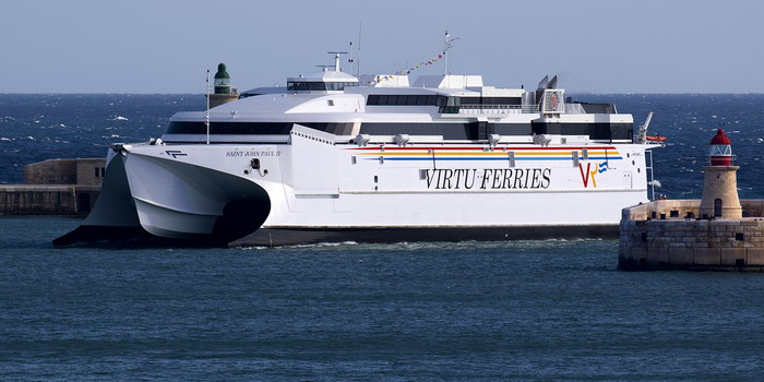 Pozzallo pensa ad una “Autostrada del Mare” per incentivare il turismo con Malta tramite catamarano Virtu Ferries