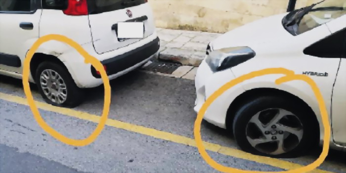 Ragusa Superiore in mano ai vandali: tagliati gli pneumatici delle auto