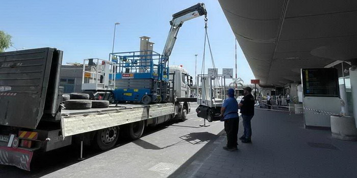 Aeroporto Catania: avviata bonifica Terminal A e operativa tensostruttura Terminal C