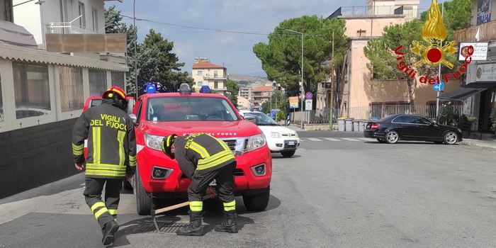 Allarme per una possibile perdita di gas in via Achille Grandi a Ragusa: allarme subito rientrato