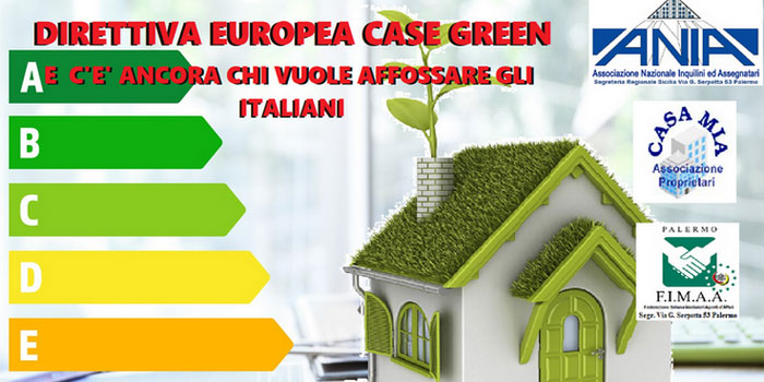 Casa Mia, Ania e Fimaa Palermo contro la direttiva europea case green: “Così non va”