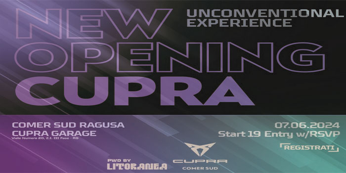Stile contemporaneo e nuovo concetto di sportività: brand Cupra a Ragusa con evento esperienziale