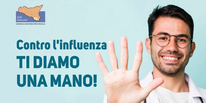 “Contro l’influenza ti diamo una mano”! L’Asp di Ragusa presenta la campagna vaccinale antinfluenzale e il vaccino covid aggiornato