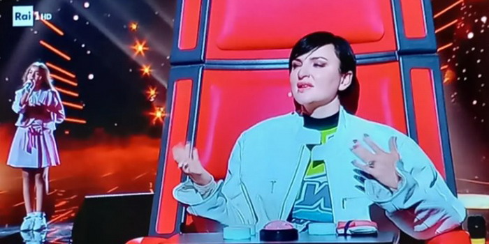 La piccola Flaminia da Vittoria è entrata a far parte di “The Voice Kids” nella squadra di Arisa