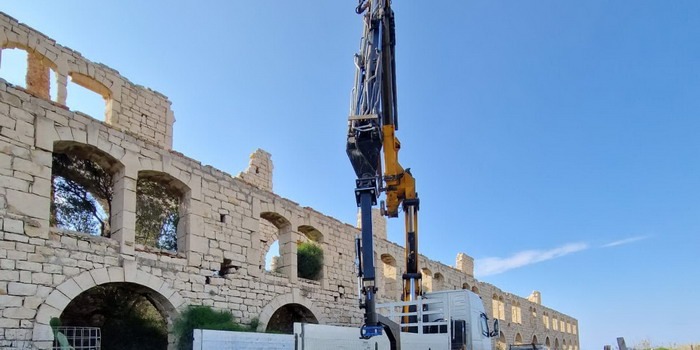 Il cantiere alla Mànnara di Montalbano: cominciati i lavori di recupero della Fornace Penna di contrada Pisciotto a distanza di un secolo dall’incendio che la distrusse