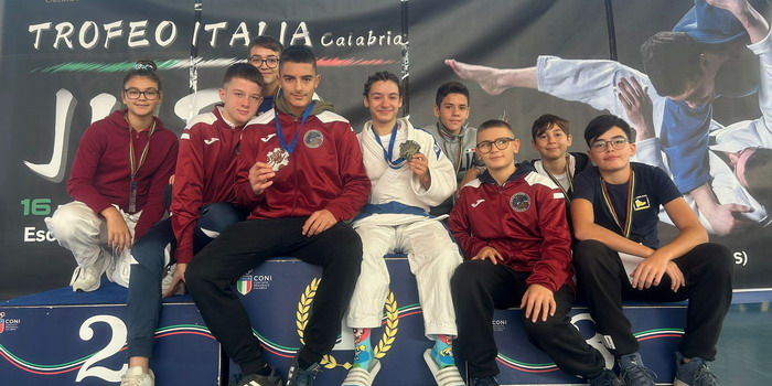 Judo club Ushijima: 9 atleti pozzallesi hanno preso parte all’ultimo Trofeo Italia in Calabria con buoni risultati