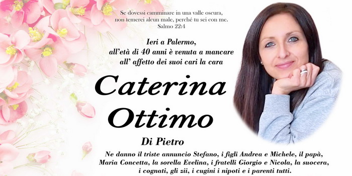 Celebrati nella chiesa di Santa Maria di Betlem a Modica i funerali della giovane mamma Caterina Ottimo