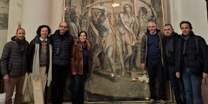 7 tele risalenti alla fine del XVIII secolo stavano andando perdute nella chiesa del Carmine a Modica. Dopo 4 anni inizia il restauro