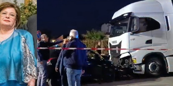 Incidente mortale a Comiso: in un violento scontro tra auto e tir perde la vita la 72enne Maria Lucia Inghilterra, impiegata in pensione