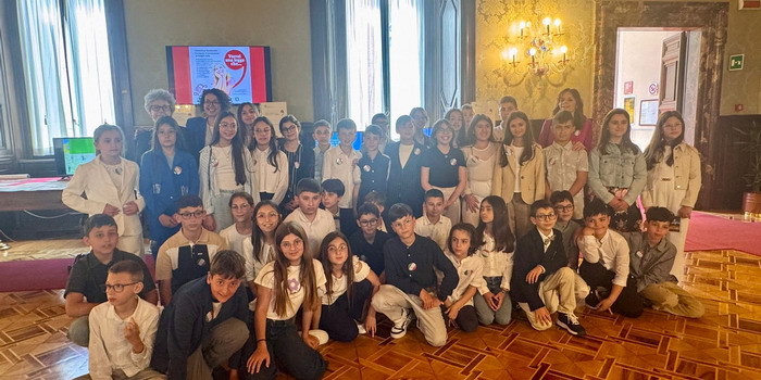 Premiate a Palazzo Madama a Roma al Senato della Repubblica 2 classi del plesso Blangiardo dell’istituto Berlinguer di Ragusa