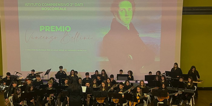 La musica che unisce: i giovani musicisti dell’istituto comprensivo Poidomani di Modica conquistano il 1° premio assoluto al concorso musicale nazionale Bellini a Napoli