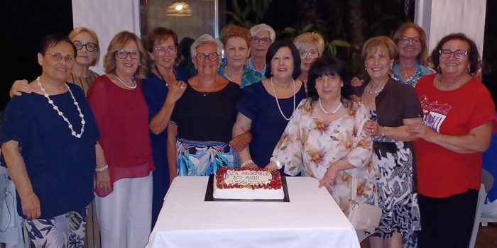 Rimpatriata tutta al femminile della classe 5a A dell’Itc “Archimede” di Modica a distanza di mezzo secolo dal diploma. Sempre giovani!