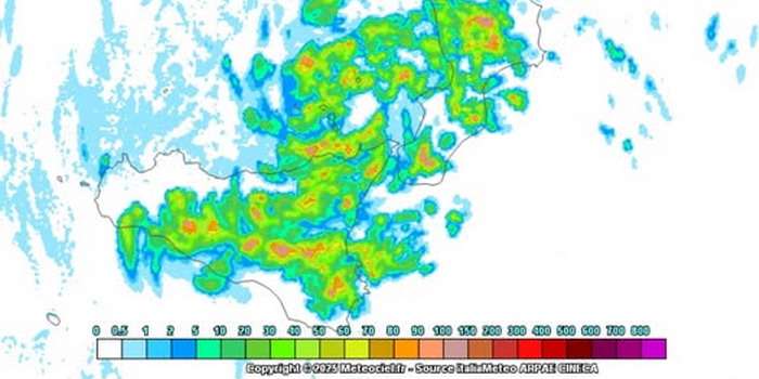 Meteo instabile nel Ragusano con probabili temporali lungo la linea tra Modica e Rosolini