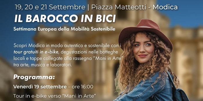 Il Barocco in bici:  una 3 giorni per scoprire Modica pedalando tra arte, artigianato e sapori (tutto gratis)