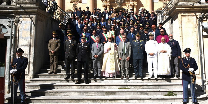Nella Cattedrale San Giovanni Battista di Ragusa è stata festeggiata la ricorrenza di San Michele Arcangelo, Patrono della Polizia