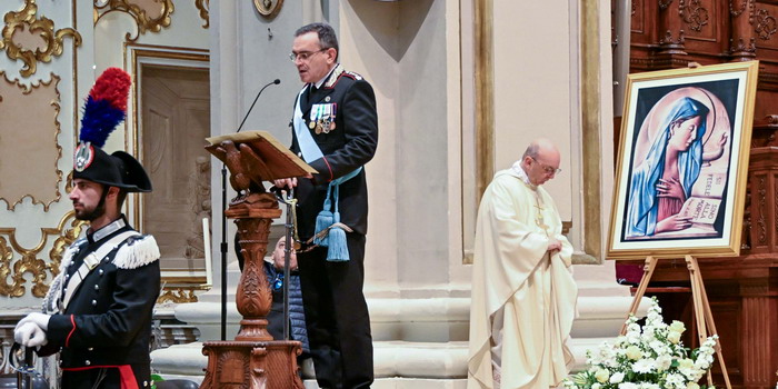 Solenne celebrazione eucaristica a Ragusa nella ricorrenza della Virgo Fidelis, Celeste Patrona dell’Arma