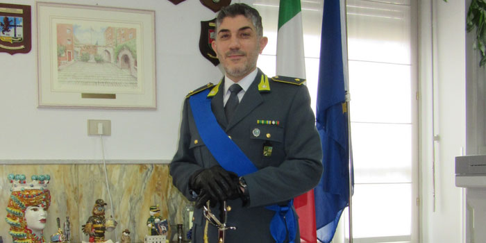 Il sottotenente Andrea Romano nuovo comandante della tenenza della guardia di finanza a Pozzallo