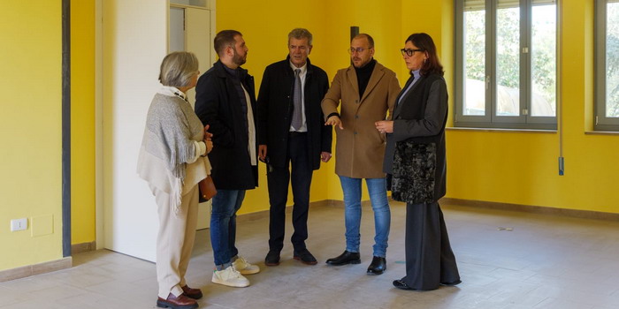 Lavori di riqualificazione conclusi all’asilo nido comunale di Frigintini dopo anni di attesa