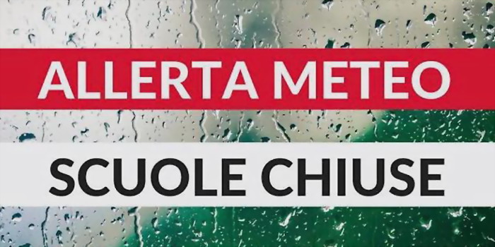 Allerta arancione maltempo: scuole chiuse lunedì 19 e martedì 20 nei 12 comuni della provincia di Ragusa per temporali e vento forte