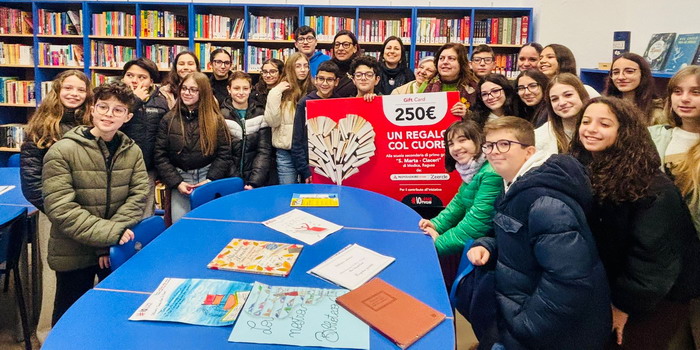 Prestigioso 2° posto nazionale per l'istituto comprensivo Santa Marta Ciaceri a Modica nell’ambito dell’iniziativa “Io leggo perché” sui libri donati alla biblioteca scolastica