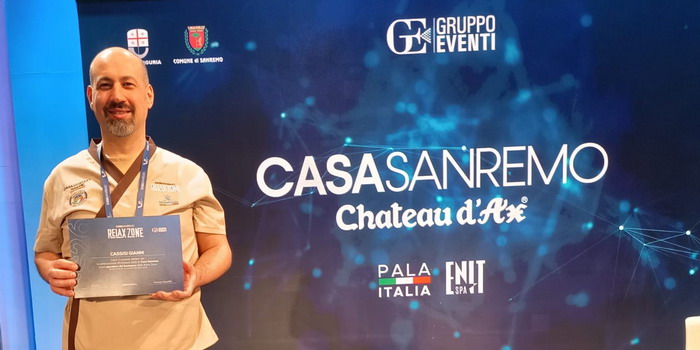 Il benessere modicano conquista ancora Sanremo: la riconferma di Gianni Cassisi alla relax room del Festival