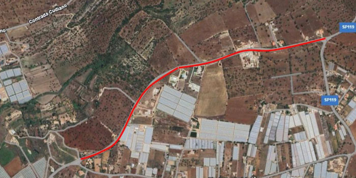 Consegnati i lavori per la realizzazione del nuovo impianto di illuminazione nel tratto di strada tra Playa Grande e Donnalucata