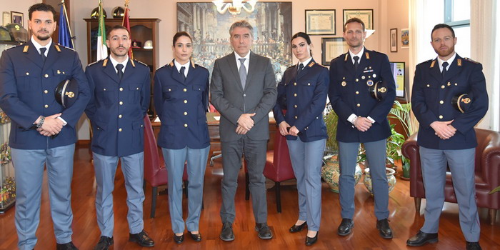 6 nuovi vice ispettori sono stati assegnati dal Dipartimento della Pubblica Sicurezza alla Questura di Ragusa