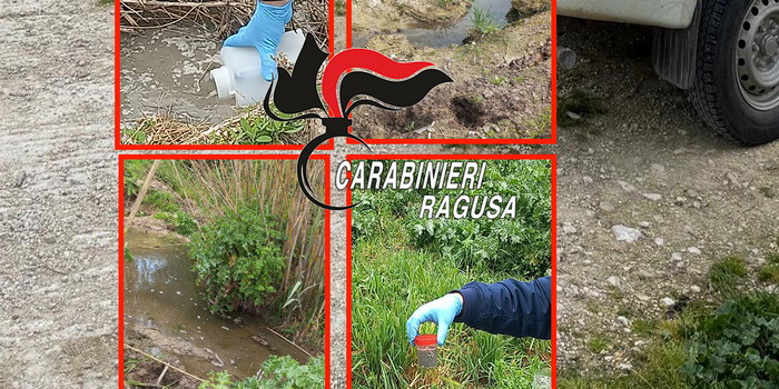 Scarico illecito di acque reflue nella frazione di San Giacomo a Ragusa: un imprenditore agricolo 59enne denunciato dai Carabinieri