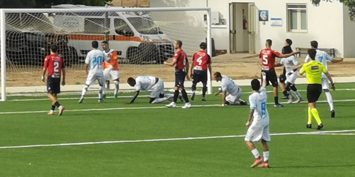 L’andata del derby ibleo di Coppa Italia è appannaggio del Santa Croce Soccer che batte di misura il Frigintini 2 a 1